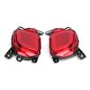 Pair Taillight Rear Turn Signal Brake Lamp LED Warning Reflector Red Lens for Highlander 2015‑2017