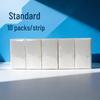 Plain White Virgin Wood Pulp Handkerchiefs - Thickened & Toughened, Free Shipping