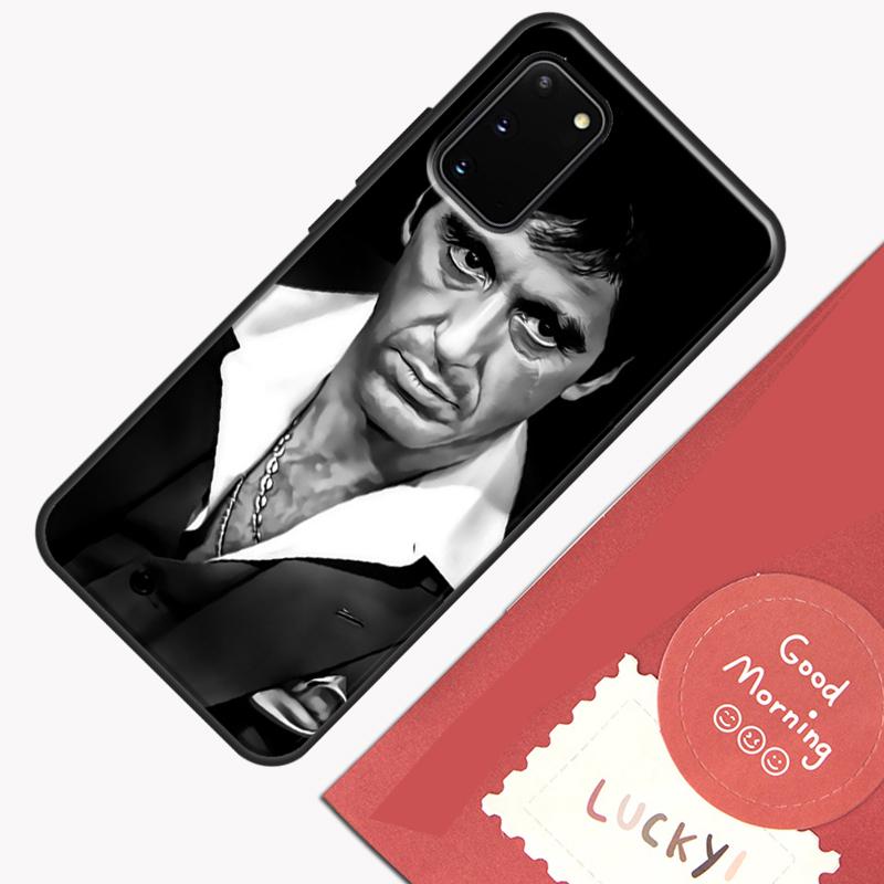 Scarface Tony Montana Film Phone Case For Samsung Galaxy S23 S26 Ultra S20 S21 S22 S24 S25 Plus S10 S25 FE Cover Shell