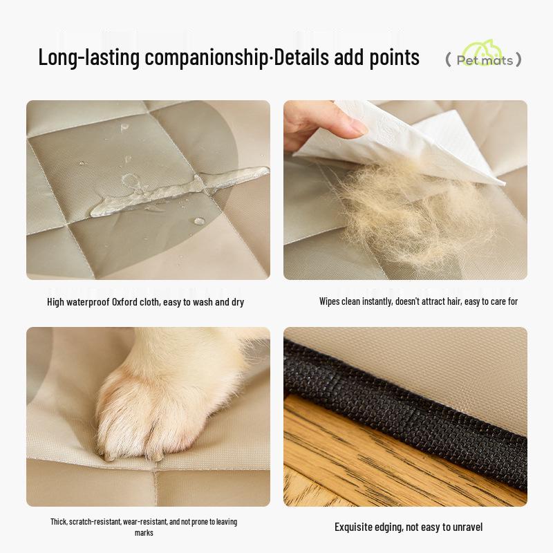 Voděodolná a močuvzdorná podložka pro psy na spaní, vlhkoodolná podložka na podlahu nebo autosedačku pro domácí mazlíčky.