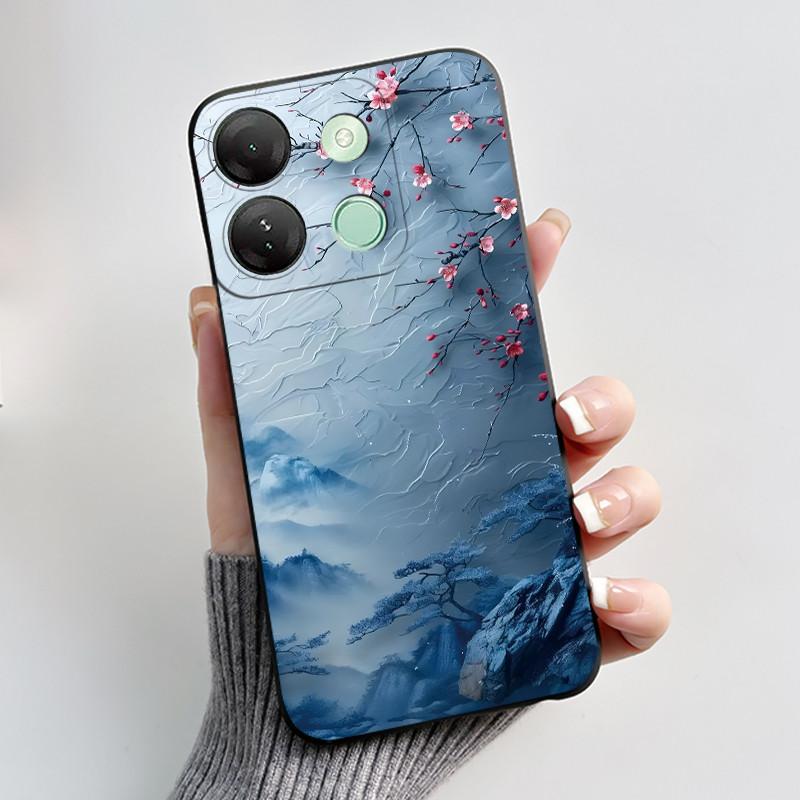 Cute Case For Infinix Smart 7 HD / Smart 7 Plus Fundas Coque Printing Shell Protective Cover Soft Silicone Cartoon Phone Casing