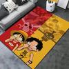 One Piece Monkey D Luffy Carpet Rug For Living Room Bedroom Home Sofa Decoration Kids Play Nonslip Floor Mat