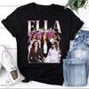 Ella Bright Vintage Bootleg Shirt, Ella Bright Fan Tee, Retro Celebrity Graphic Shirt, Y2K Aesthetic Tee, Gift For Fans