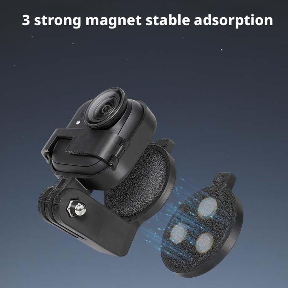 Schnellverschluss-Halterung für Insta360 GO Ultra Verstellbare magnetische Halsband-Halterung Hänge-Ständer Kamera Zubehör