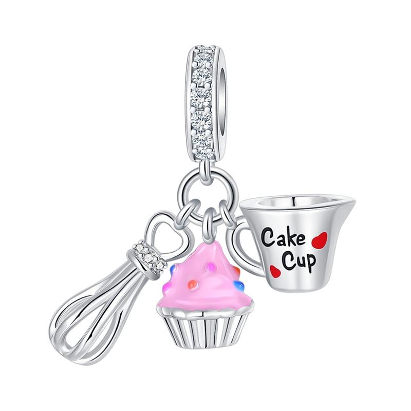 Copper Koi Fish Charms Star Moon Alarm Clock Pendants Beads Jewelry Fit Mula Original Bracelet For Women Diy