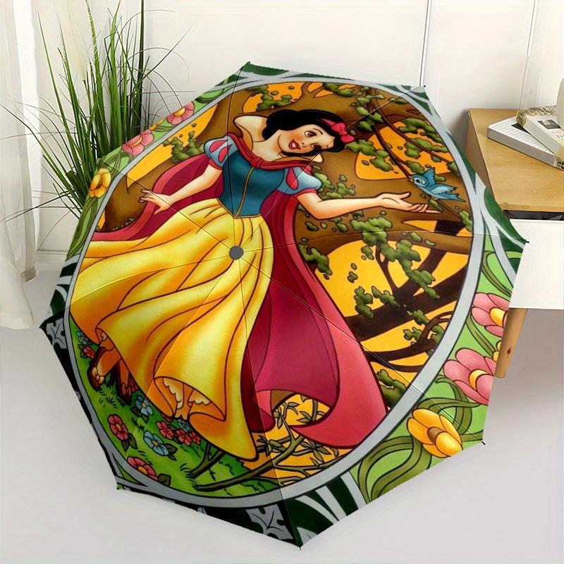 

Snow White Cartoon Umbrella, Portable 3-Fold Compact Umbrella, Suitable for Camping, Hiking and Travel, Ideal Easter Birthday Gift for Famil