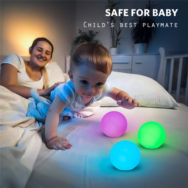 1/6 Pack Swimming Pool Floating Lights IP68 Waterproof LED Spherical Pool Light Luminous Ball Outdoor Garden Party Wedding Decor