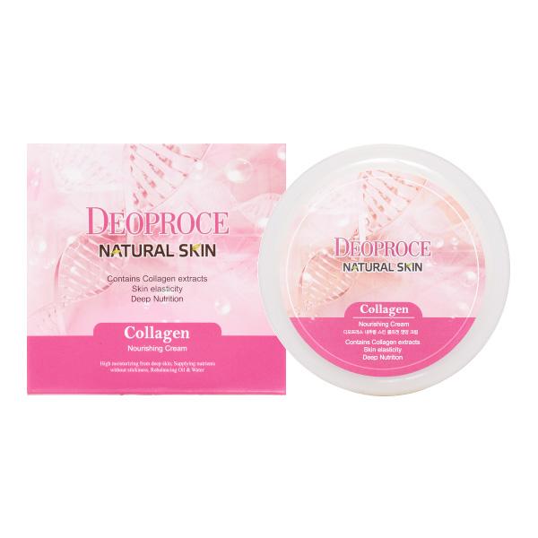 

Питательный крем для лица и тела с коллагеном DEOPROCE NATURAL SKIN COLLAGEN NOURISHING CREAM, 100 мл.