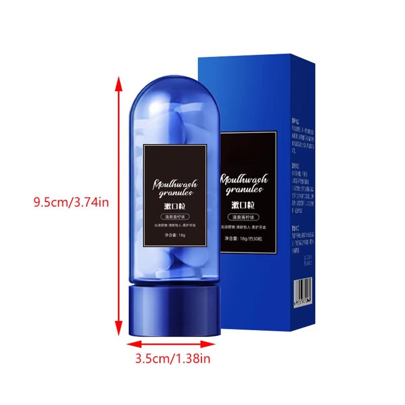 Probiotics Solid Toothpaste Tablets Remove Stains Portable Peppermint Mouthwash Water Clean Oral Cavity Tooth Powder Teeth Care