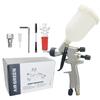 HVLP 1.0mm Air Spray Gun Kit 250cc Fluid Cup  Feed Air Paint Sprayer Mini Handheld 360 degree Paint Spraying Gun for