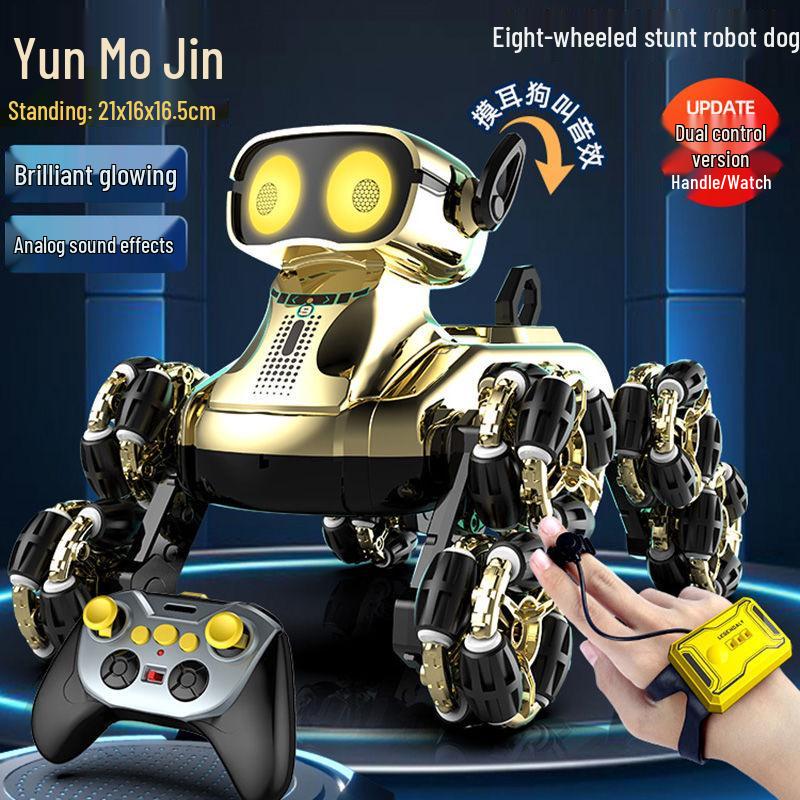 Interactive Gesture-Controlled Robot Dog Toy for Kids