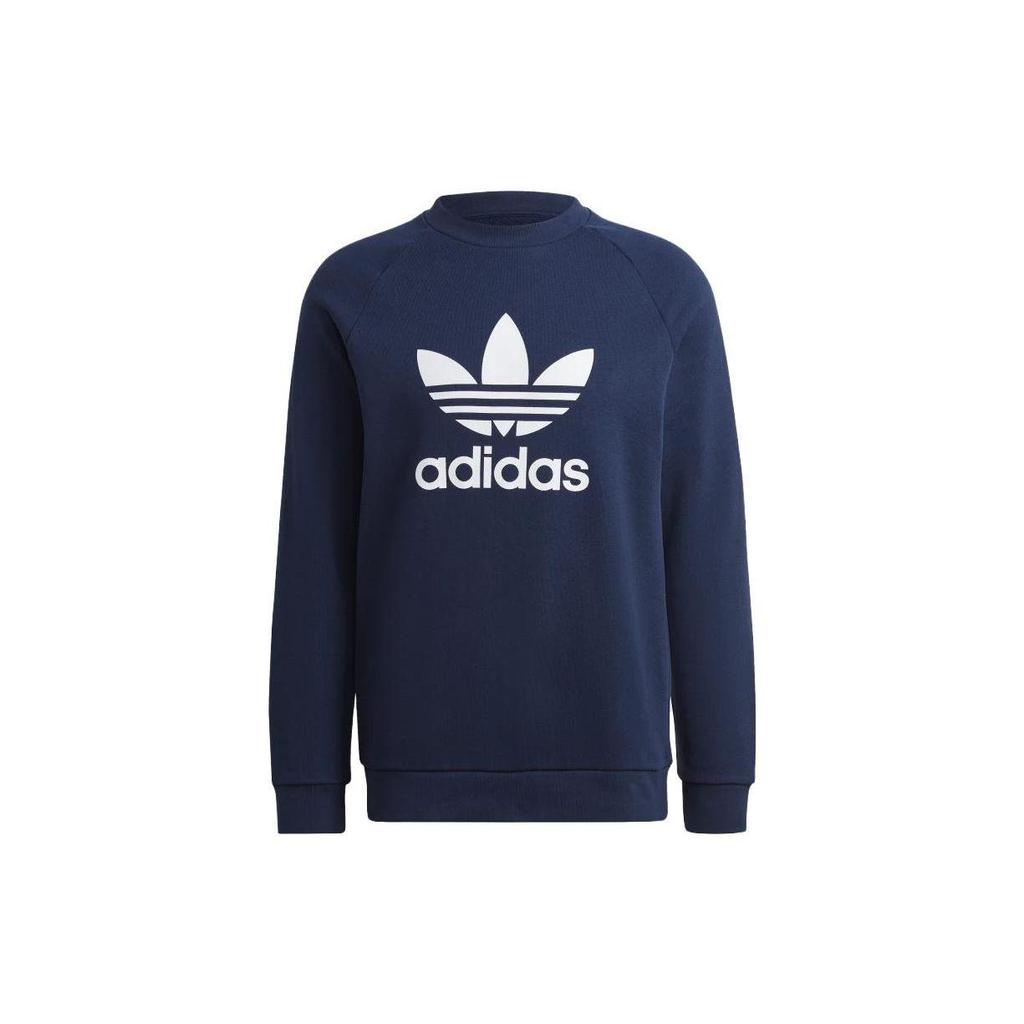 adidas Originals Trefoil Crewneck Sweatshirt Night Indigo Unisex HK5294