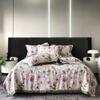 Piumone Estivo Sottile 4 pezzi Tessili per la Casa Lusso Leggero Coperta Estiva Fresca Taglia Queen Piumone per Aria Condizionata Set Lenzuolo Federe