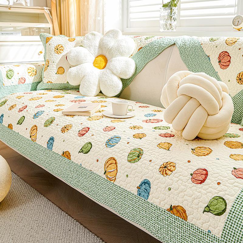 Anti-cat Scratch Sofa Cushion Cover, Universal In All Seasons, Non-slip, Nordic Simple Modern Fabric Seat Cushion, Sofa Cover, Towel