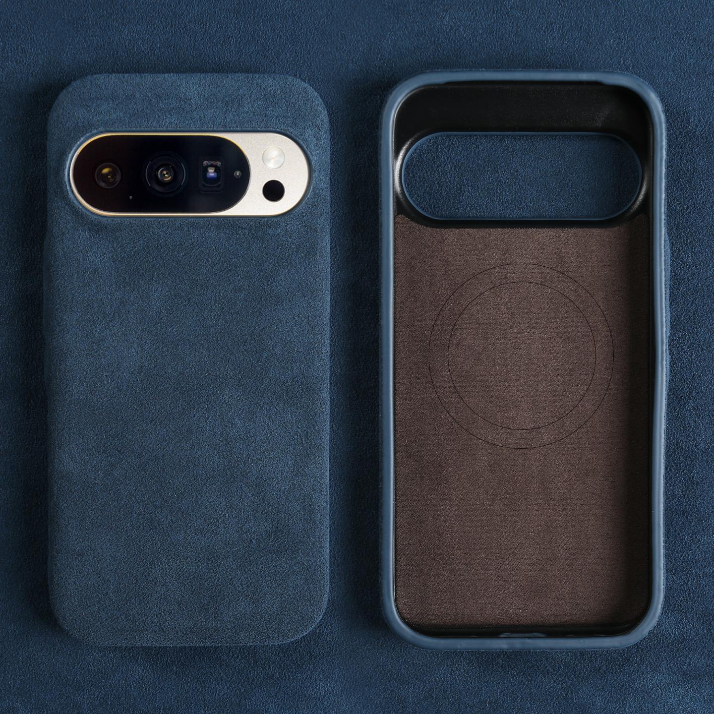 Alcantara Premium vāciņš Google Pixel 9