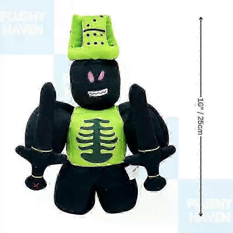 Roblox Forsaken 1x1x1x1 Plyš 10" Herní postava 25cm Vycpaná plyšová hračka