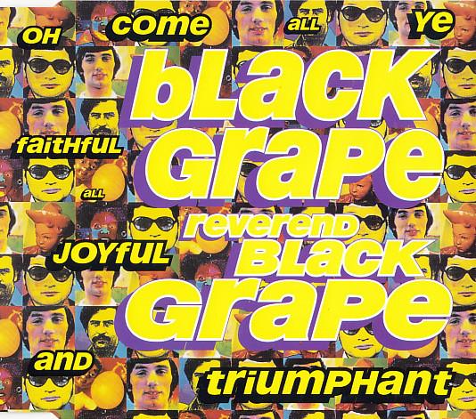 

CD BLACK GRAPE - Reverend Black Grape RAXTD16 Radioactive 1995 UK Rock Used