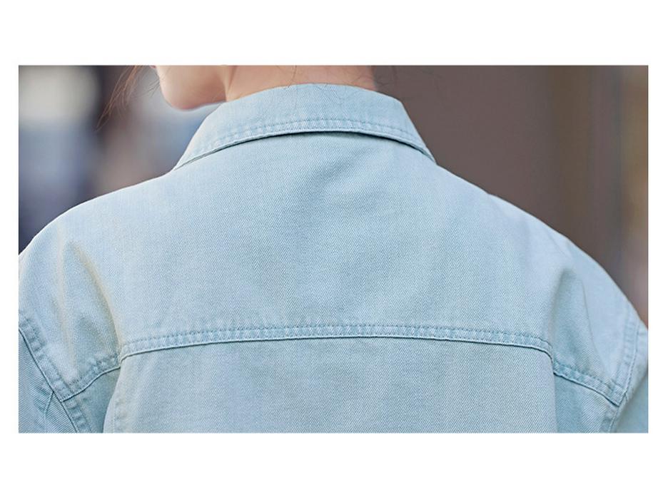 Spring 2025 Women's Versatile Short Denim Jacket: HJ2525