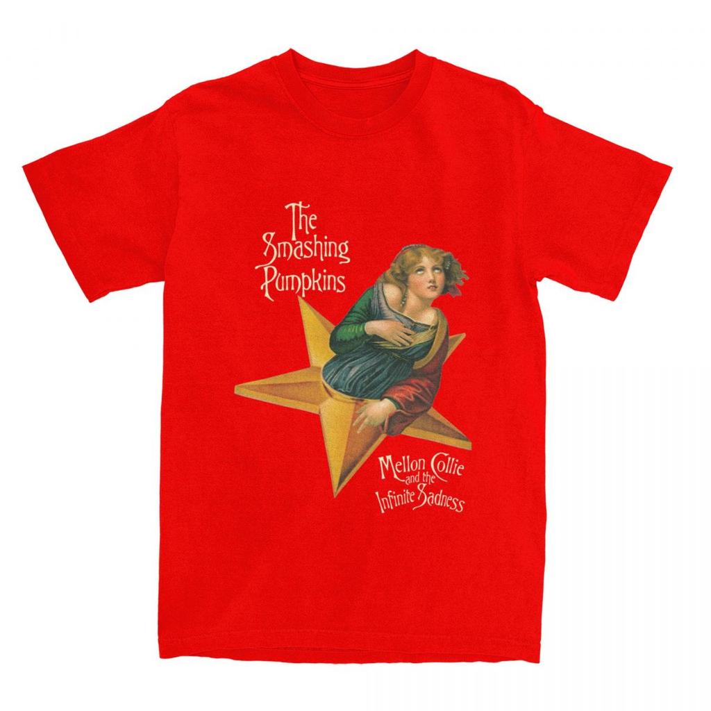 The Smashing Pumpkins TShirt Beach Mellon Collie and the Infinite Sadness YK T Shirts Cotton Tee Shirt For Unisex Top Tees