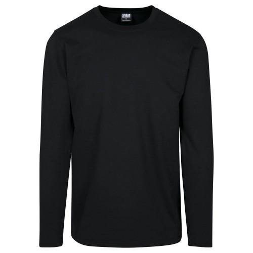 Urban Classics Mens French Terry Stretch Long-Sleeved T-Shirt