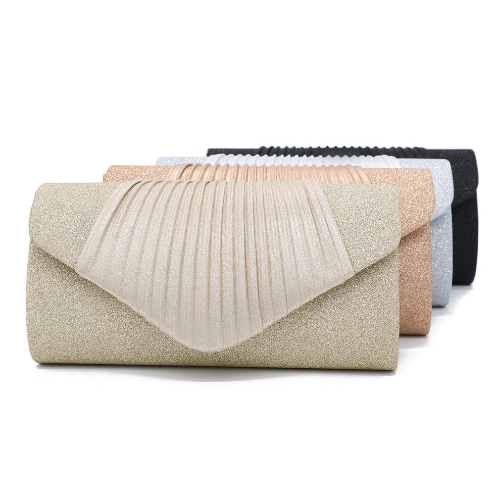 2024 Spring Fashion Women's Small Ruched Evening Shoulder Bag