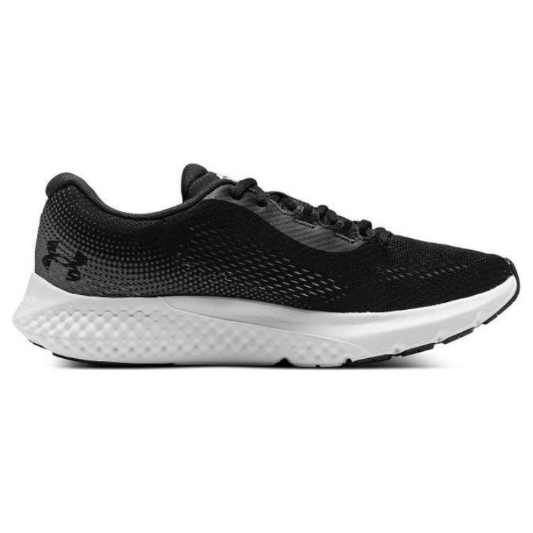 New Under Armour Charged Rogue 4 Shoes 'Black White' 3026998-001