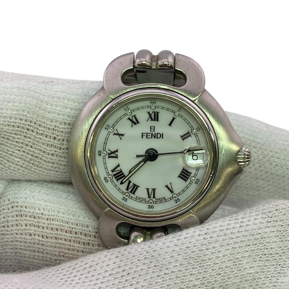 FENDI 1600L / 003-075 Stainless Steel Watches Silver Stainless Steel Used