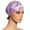1 Pièce Bonnet de Bain Surdimensionné en Silicone Double Face Imprimé Haute Élasticité pour Femme, Pour l'Entraînement de Natation, la Plage et les Sports Nautiques