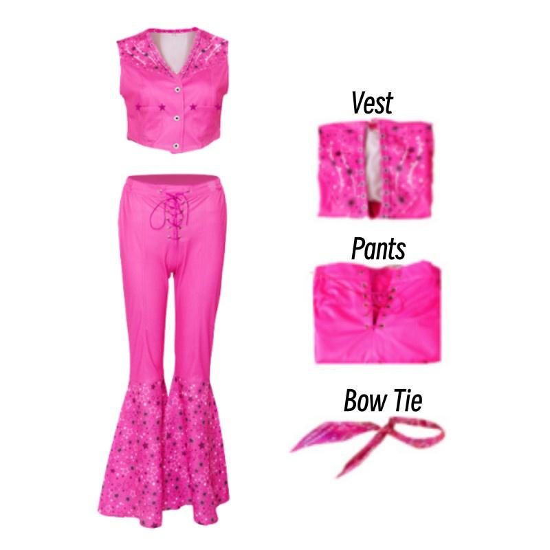 Trendiges Barbie Ken Filmcharakter Cosplay Outfit Polyester, Personalisierte Streetwear, In Mehreren Größen Erhältlich