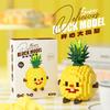 Bloques de Construcción Mini de Frutas Ladrillos Juguetes para Niños Niñas de 6 a 8 Años Micro Bloque Ladrillo Juegos Puzzle Infantil Regalo de Cumpleaños Niño