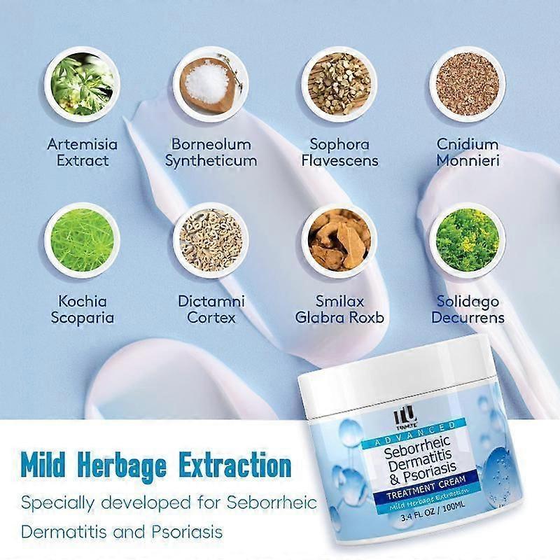 1/2/3x Scalp Soothing Cream - Nourishing Care, Reduces Dandruff & Itch Relief 100ml