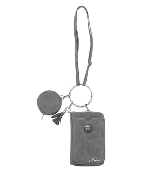 

Shoulder Bag Rear Walk Shoulder Pouch DARK GRAY Gray [KAHIKO] Women s сірий колір