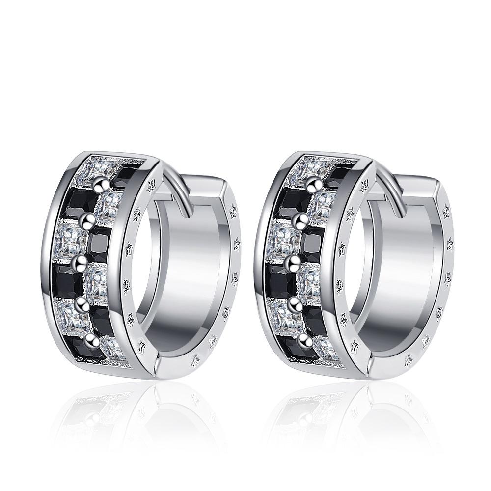 925 Sterling Silver Hot Snake AAA Zircon Stud Earrings For Women Exquisite Student Girlfriend Jewelry Accessories Wedding PartyGood product