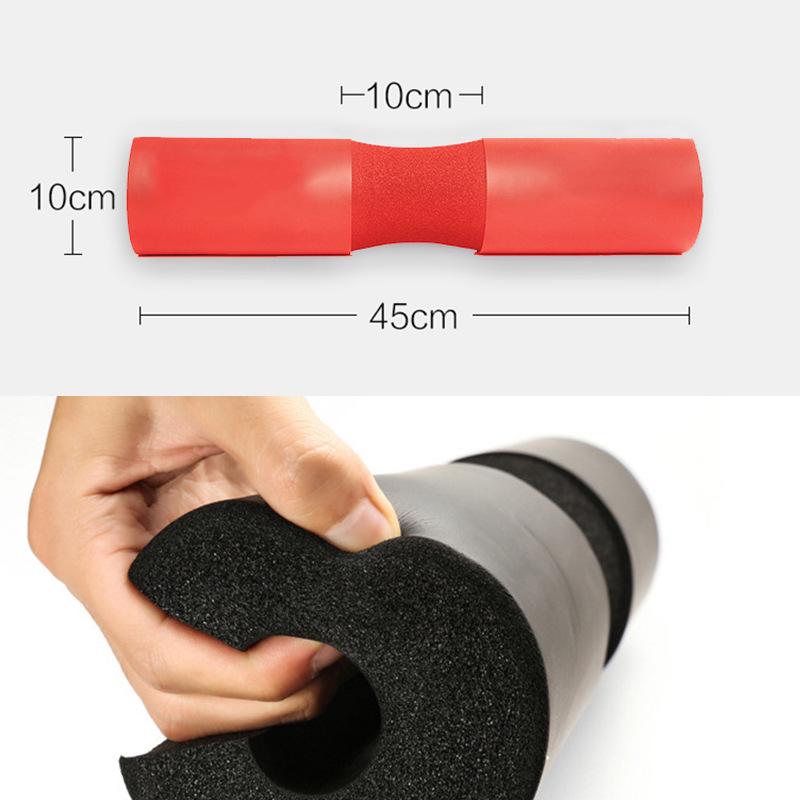Foam Barbell Squat & Hip Thrust Shoulder Neck Pad for Weightlifting.
