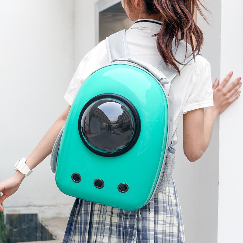 Cat Bag  Portable Space Capsule Pet Backpack  Cat Cage  Carrying Cat and Dog Box  Backpack Cat School Bag  Cat Supplies