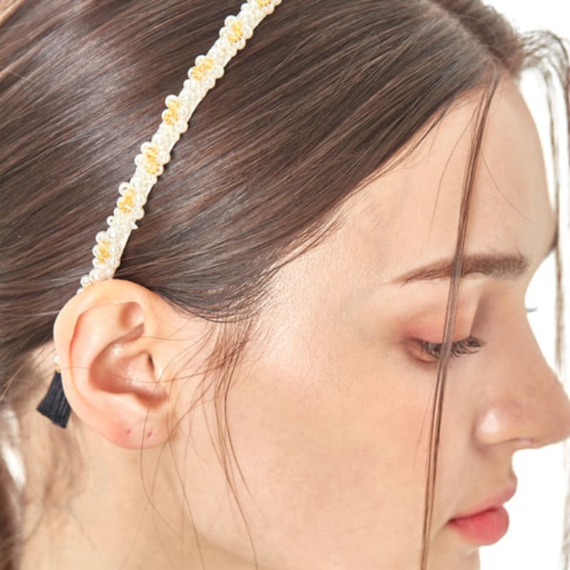 ctwins mixed pearl hairband
