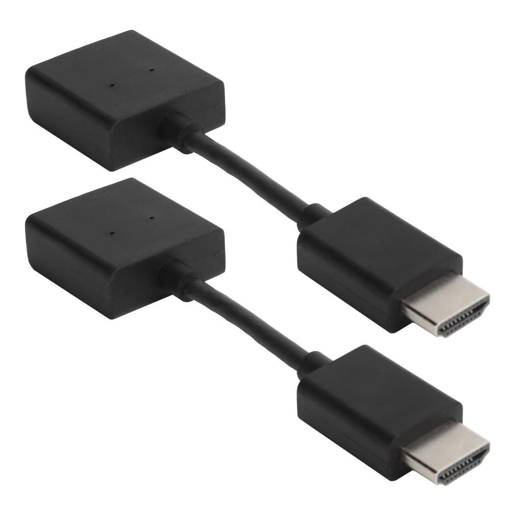 2PCS Support 4K High Resolution HD Male To Female Extension Cable HD Extender Cord Household