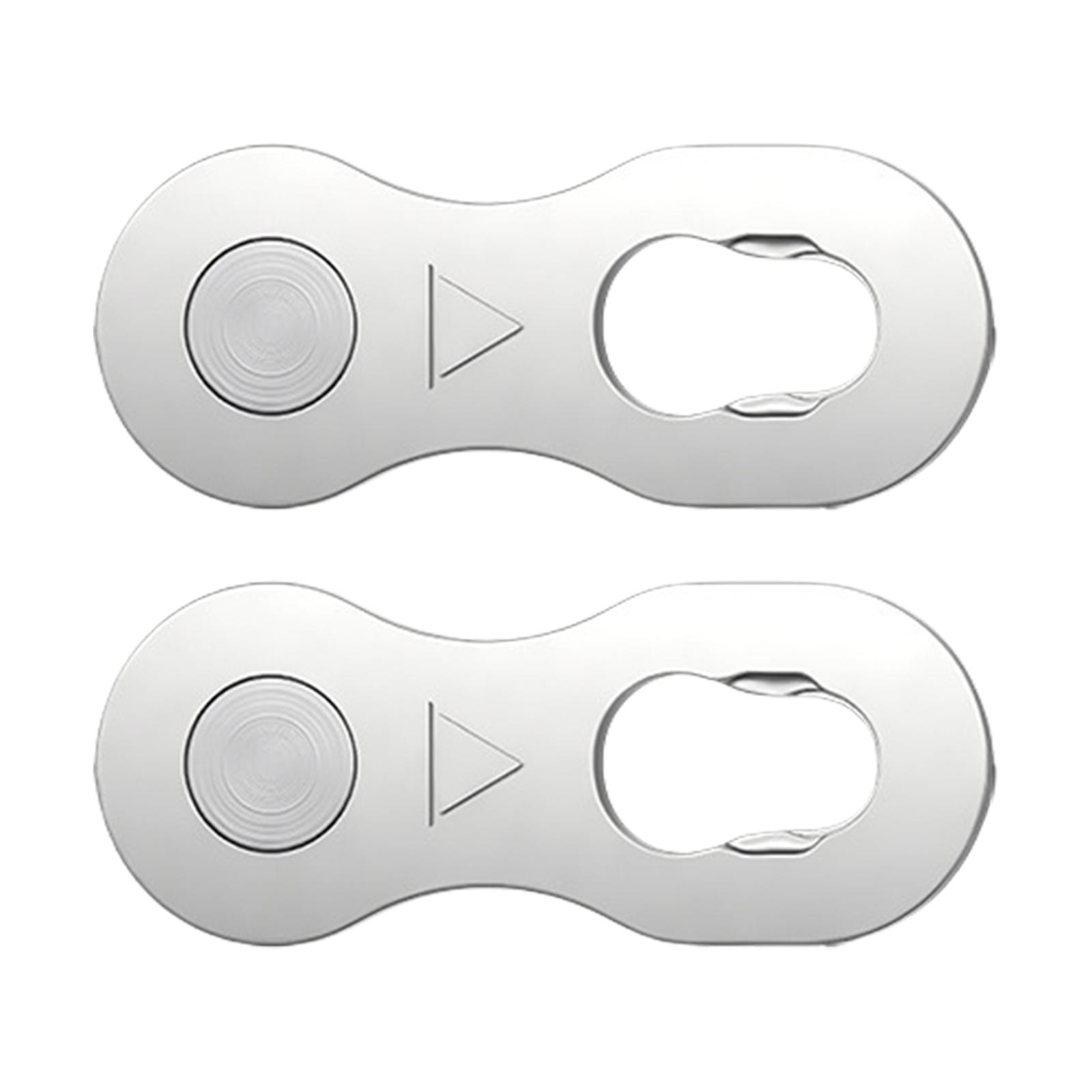 

1Pair Bicycles Chain Link Connector Road Bike Chain Missing Quick Button Bike Chain Quick Link Connector Joints A