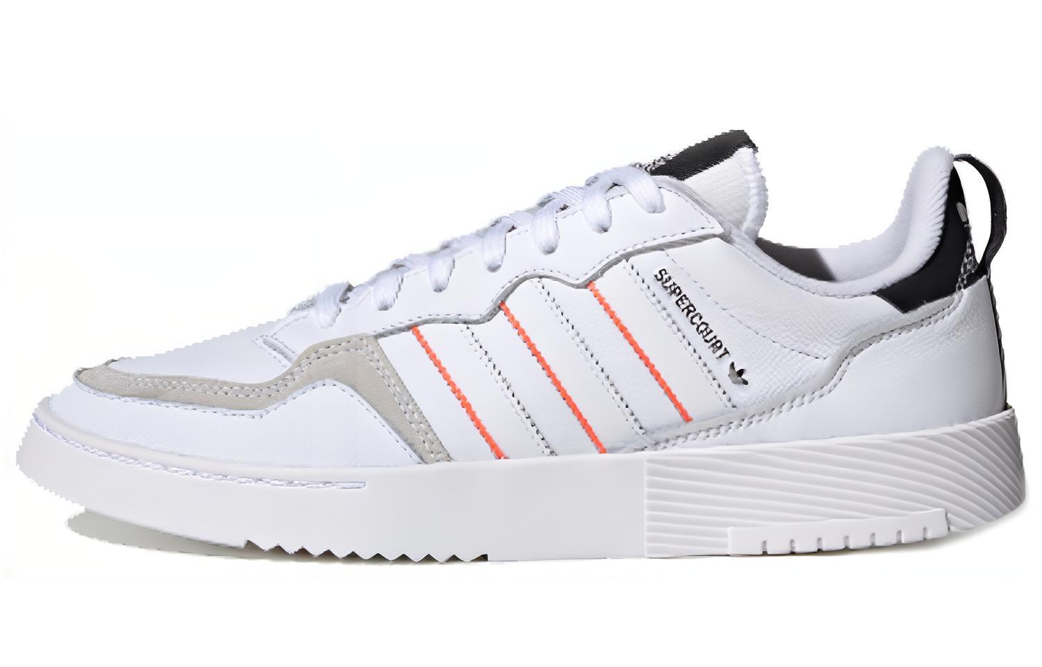 Adidas Supercourt  White Black Gray  FW5825 38