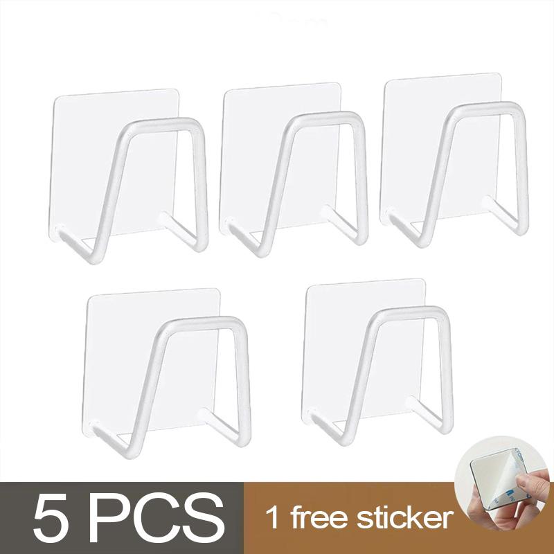 Suport pentru bureți de bucătărie Raft pentru chiuvetă din oțel inoxidabil Suporturi adezivi Suport de uscare Suport de uscare Cârlige de perete Accesorii Organizator de depozitare