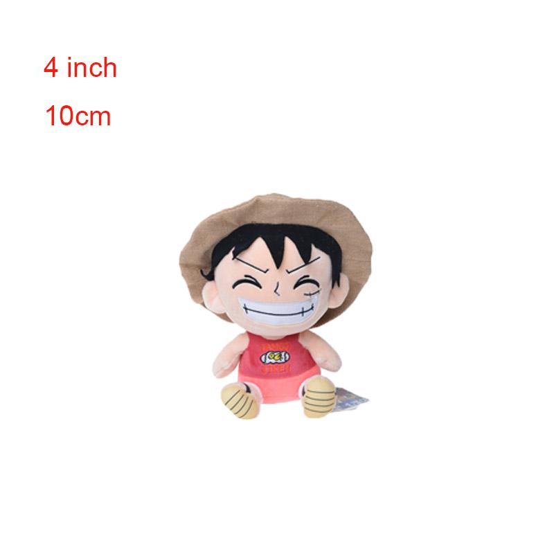 Anime One Piece Plush Toys Luffy Chopper Sabo Plush Doll Stuffed Kawaii Cute Toy Chopper Doll Keychain Halloween Gift For Child