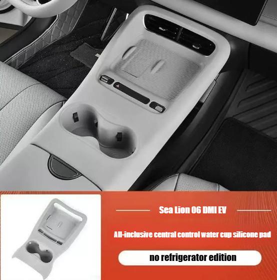 Silicone Car Interior Accories Wirel Charging Pad Cup Holder Protective Cover for BYD Sea Lion 06 DMI EV