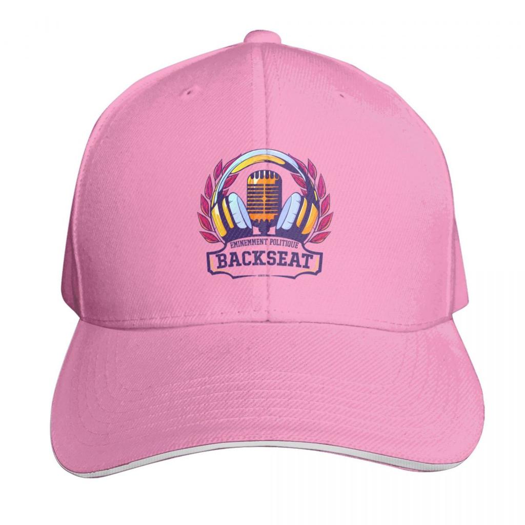 Backseat University Large Logo Baseball Cap Casual Daily Wear Quick Dry Performance Cotton Twill Breathable