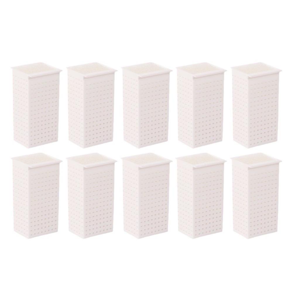 10 Pack Cat Fountain Filter Replacement, Pet Water Drinking Fountain Dispenser Accessories, Pet Water Fountain Filters With Triple Filtration System