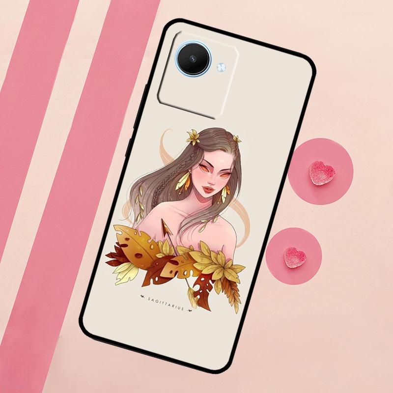 Horoscope Girl Scorpio Taurus Virgo For Realme 15 Pro 10 11 12 13 14 Pro Plus GT7 C67 C65 C63 C61 C55 C53 C51 C35 C71 C75 Case