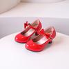 Nuove Scarpe in Pelle Moda Versatili Comode Scarpa da Ragazza Principessa Raffinata Casual Sandali con Tacco Alto Prestazione Classica Scarpa per Bambini