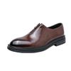 Herrenschuhe Low-Top Herrenlederschuhe 2025 Frühling und Herbst Britische Herrenschuhe Business-Kleid Spitz poliert Pendlerschuhe Herren