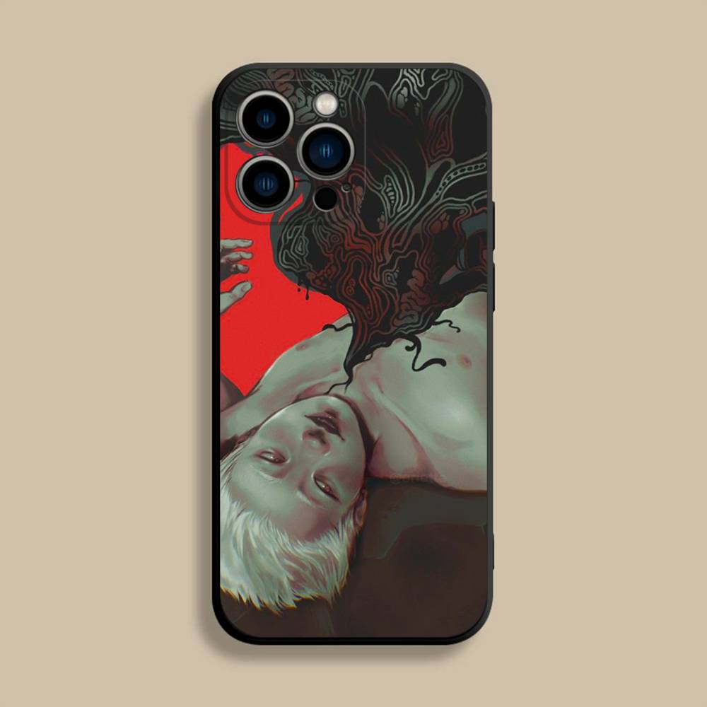 The S-Summer Hikaru D-Died Phone Case For iPhone 17,16,15,14,13,12,Pro,Max,Plus,E,SE4,Air,Mini Black Soft Cover