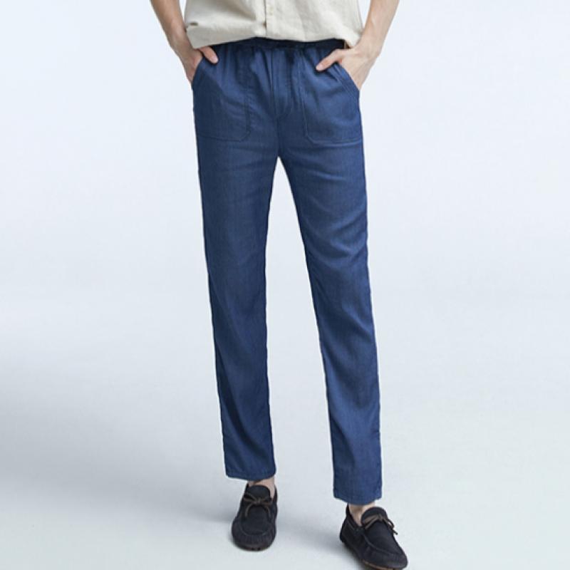 Baiyu Men S Lyocell Soft Denim pantS Sdlm 01