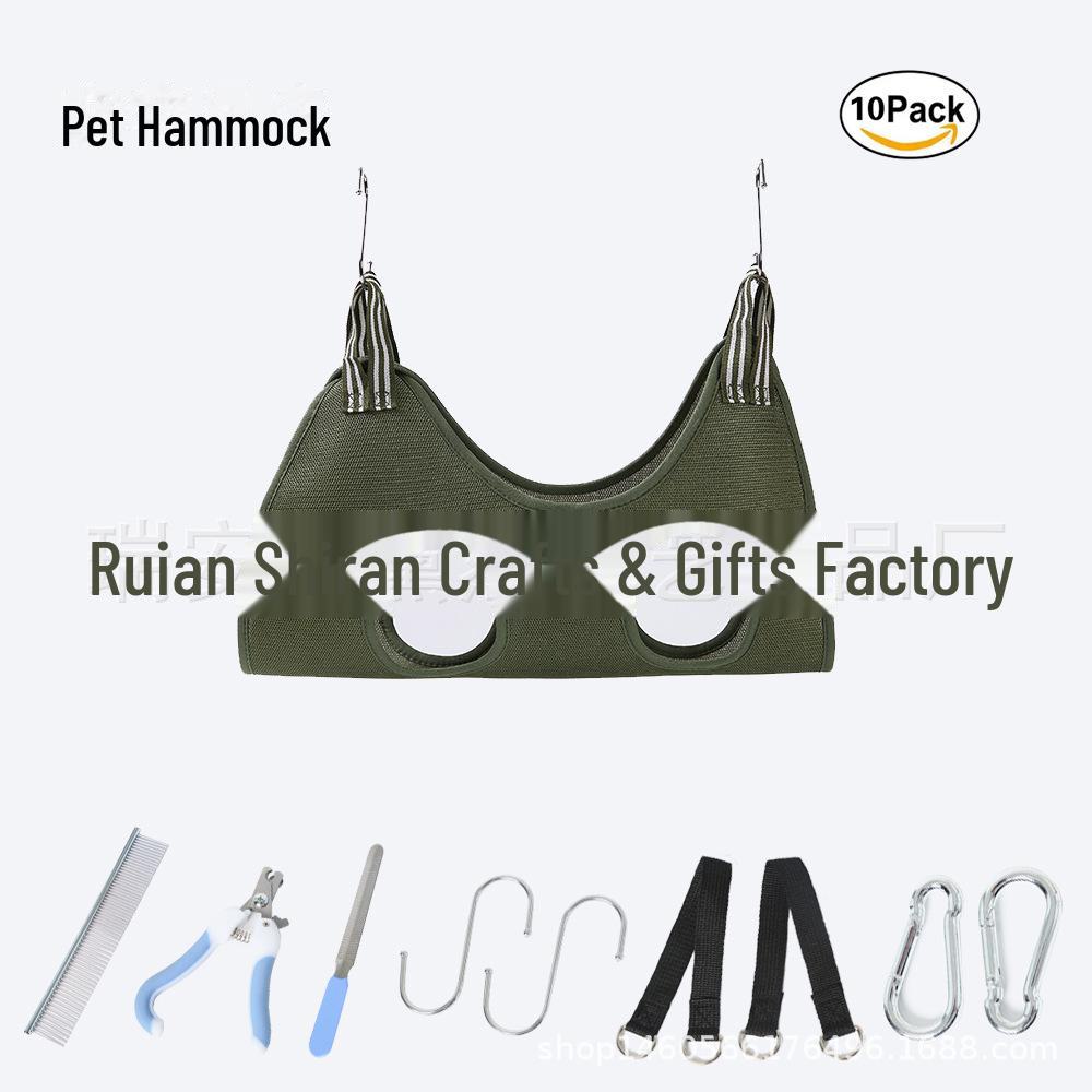 Pet Grooming Hammock for Dogs and Cats - Nail Trimming and Bathing Aid